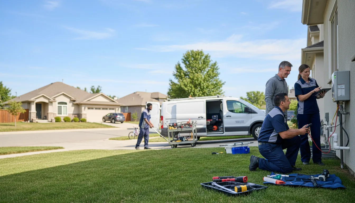 Tankless water heater service in Muleshoe, TX
